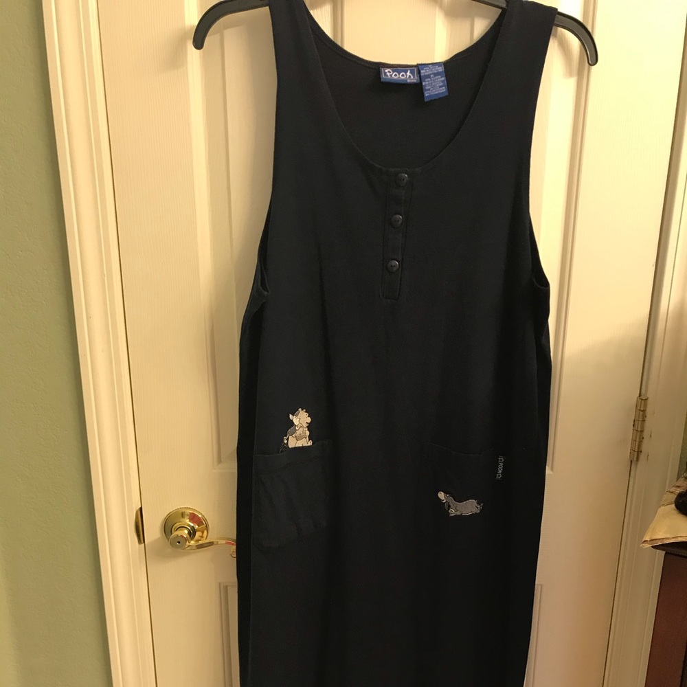 Navy blue casual dress
